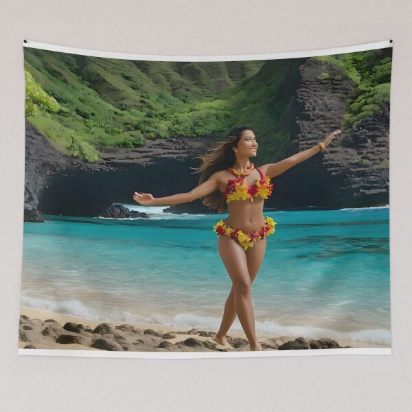 Item preview, "Hawaii Hula" - Creado por IA designed and sold by Dan Farsaci.