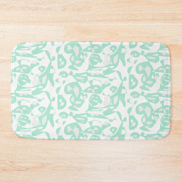 Item preview, groovy teal pattern designed and sold by Keraboutart.