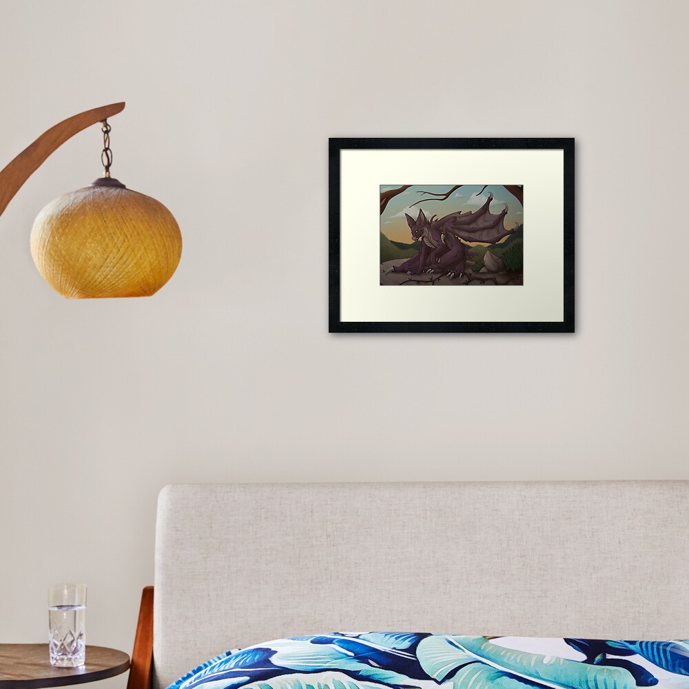 Item preview, Framed Art Print designed and sold by XantheDoodles.