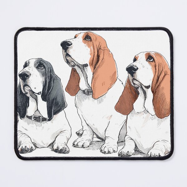 Item preview, The Basset Hound Brothers designed and sold by TheAwesomeBox.