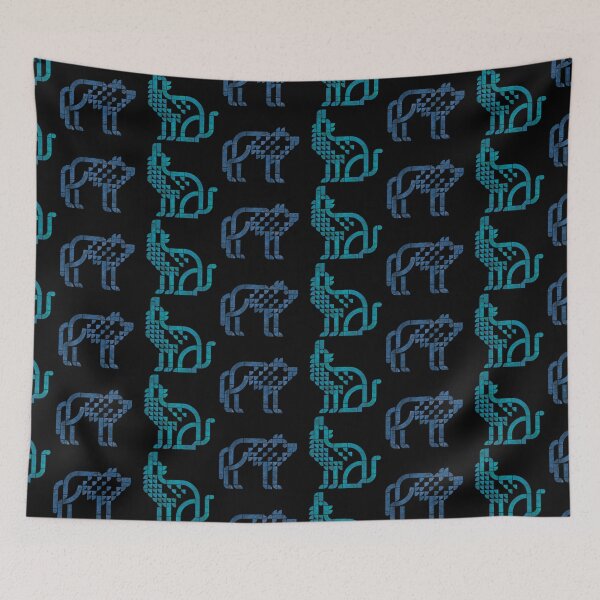 Item preview,  Blue Wolf 2, Luki Print designed and sold by papiermitmir.