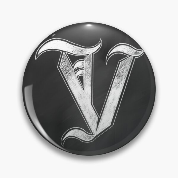 Item preview, Letter V chalk 2022 designed and sold by Anovaart.