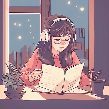 Artwork thumbnail, Peaceful Study by RaccoolDesign