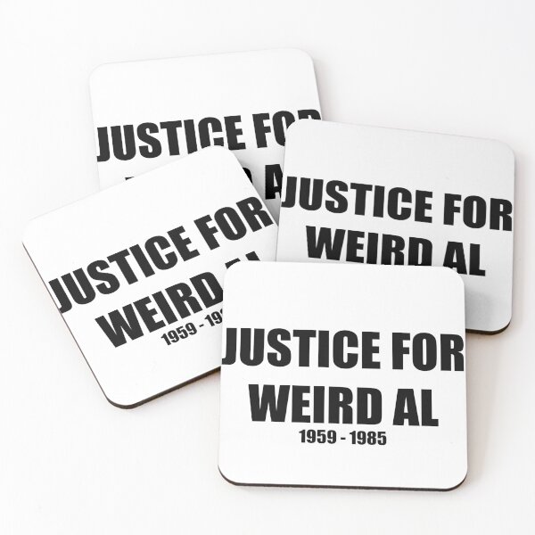 Item preview, Justice For Weird Al designed and sold by TheArcadeAddict.