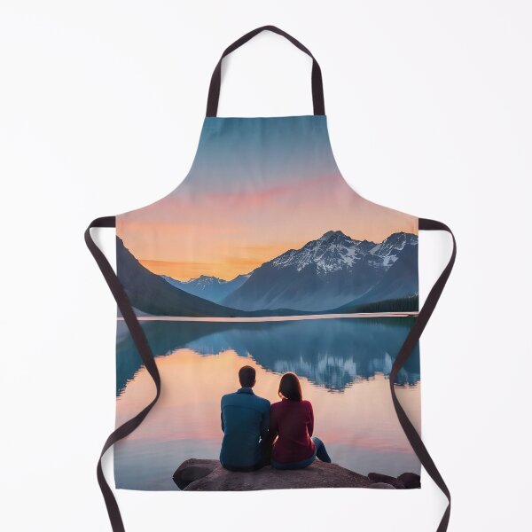 Item preview, "Alaskan Sunset" AI-created designed and sold by Dan Farsaci.