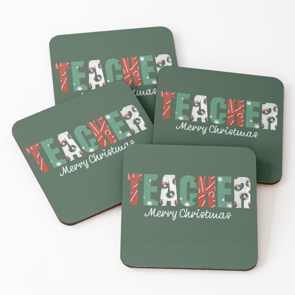 Item preview, Teacher Christmas Letters, Merry Christmas designed and sold by kowendesigns.