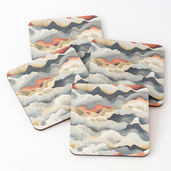 Item preview, Cubist Cartography: Geometric Climate Zones in Stark Contrast designed and sold by polonuim210.