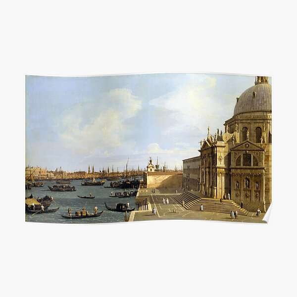 Canaletto Venice Santa Maria della Salute Poster
