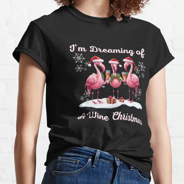 Sale Women's Holiday Camper Flamingo Pattern Lightweight Sleep Pant