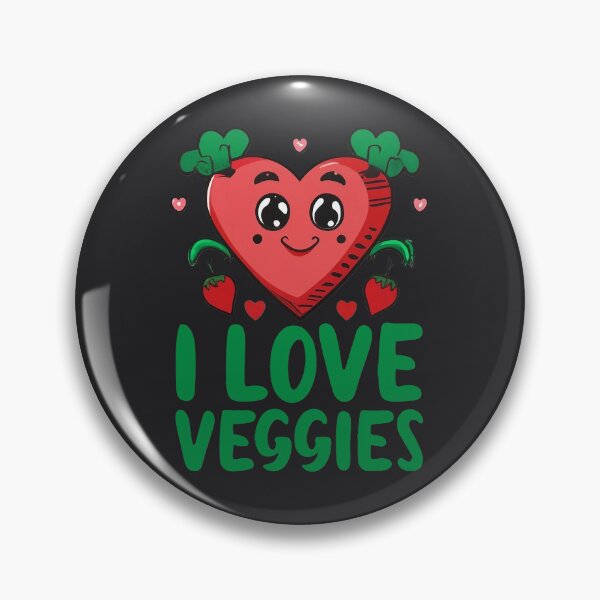 Item preview, I love Veggies.A celebration of your vegetarian journey. Every step you take is a stride toward a healthier, compassionate, and more sustainable world. Gift for your veggie-loving friend. designed and sold by bubblylive.