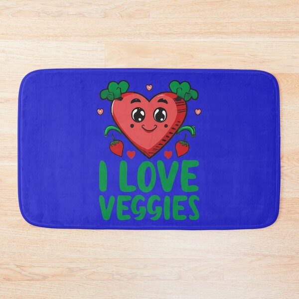 Item preview, I love Veggies.A celebration of your vegetarian journey. Every step you take is a stride toward a healthier, compassionate, and more sustainable world. Gift for your veggie-loving friend. designed and sold by bubblylive.
