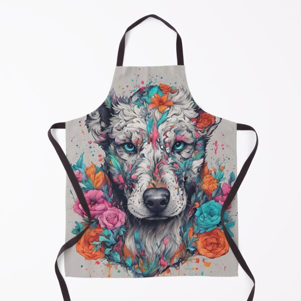 Item preview, Hound Of Color and Flowers designed and sold by SilverSunStudio.