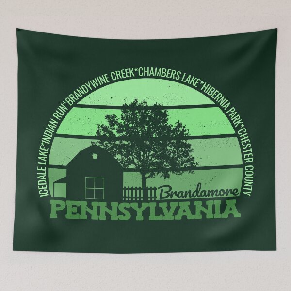 Item preview, Brandamore Pennsylvania Sunset Retro Vintage Local Pride Logo designed and sold by CRHPOD20.