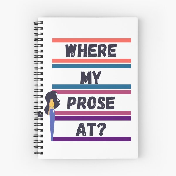 Item preview, Where My Prose At? designed and sold by MyPetMinotaur.