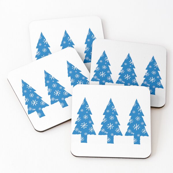 Item preview, Ice Blue Winter Holiday Tree designed and sold by Lisa R. Tennant.