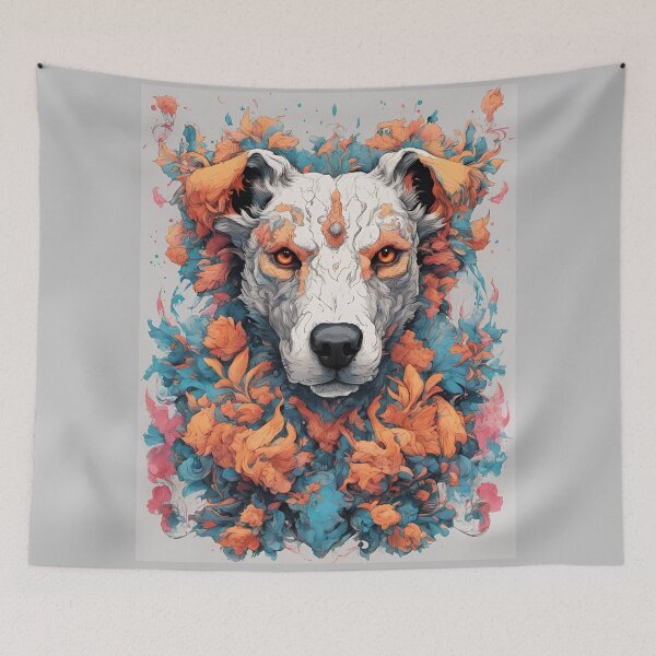 Item preview, Jack Russel Florals designed and sold by SilverSunStudio.