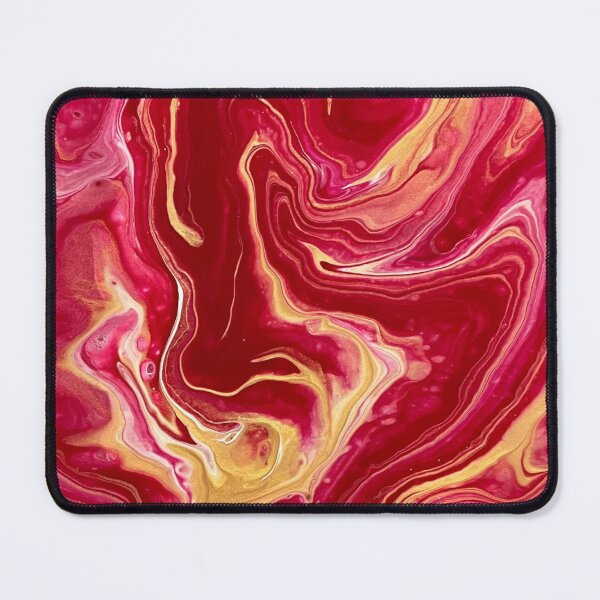Item preview, Golden swirl on pink designed and sold by Hmelliger.