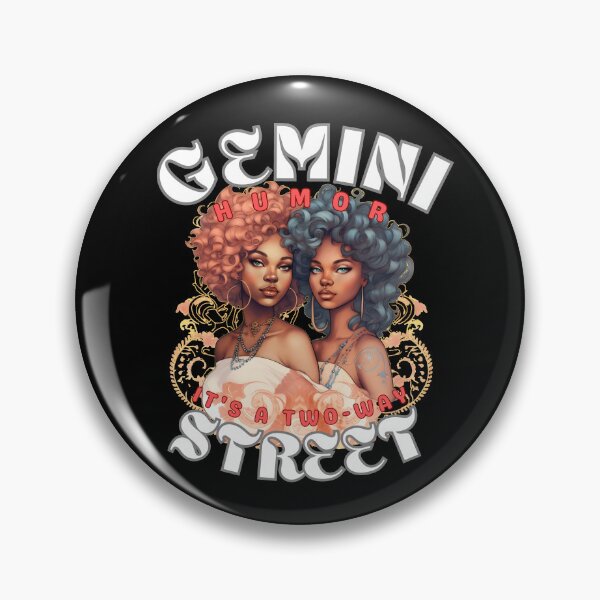 Item preview, Gemini Humor: It's A Two-Way Street designed and sold by ZodiacWonders.