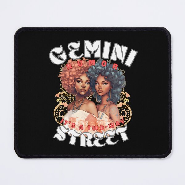 Item preview, Gemini Humor: It's A Two-Way Street designed and sold by ZodiacWonders.