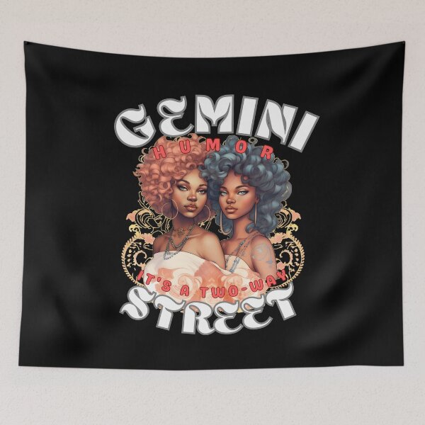Item preview, Gemini Humor: It's A Two-Way Street designed and sold by ZodiacWonders.