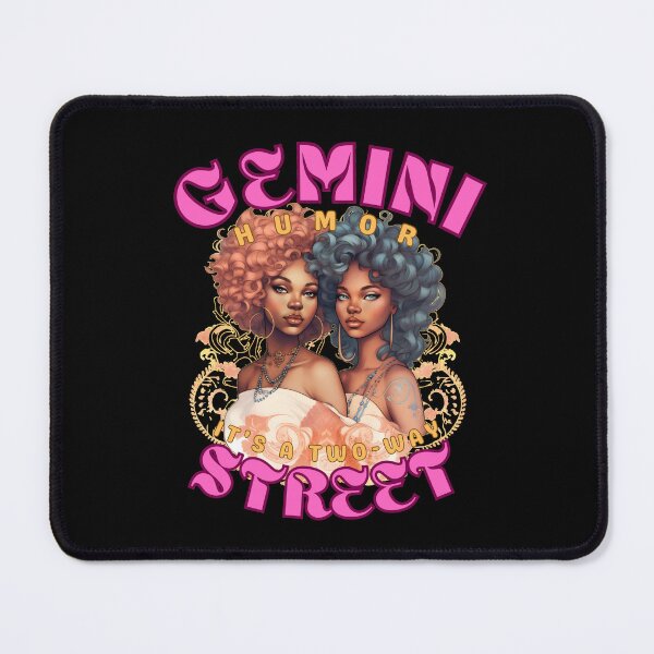 Item preview, Gemini Humor: It's A Two-Way Street. gemini astrological sign designed and sold by ZodiacWonders.