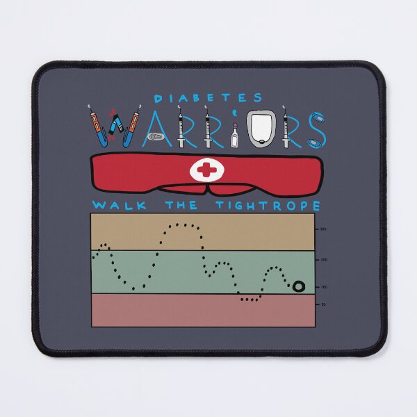 Item preview, Diabetes Warriors Walk The Tightrope designed and sold by Tim Veiga.