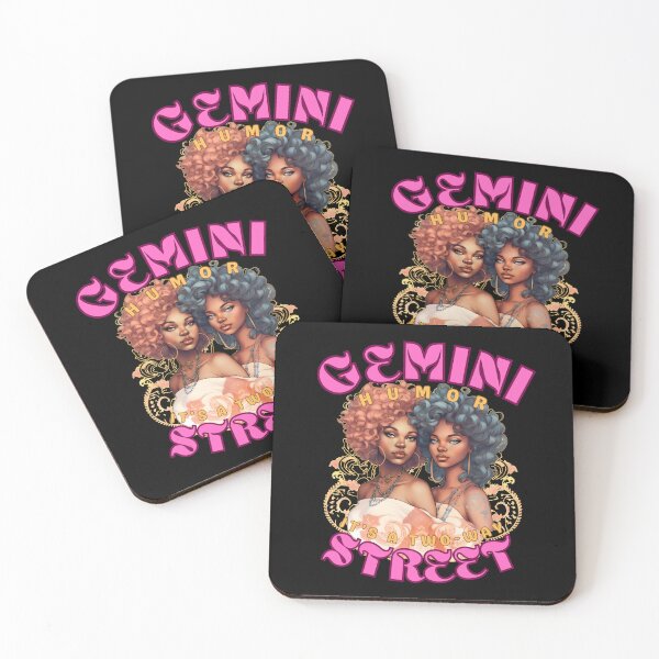Item preview, Gemini Humor: It's A Two-Way Street. gemini astrological sign designed and sold by ZodiacWonders.