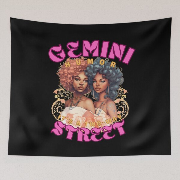 Item preview, Gemini Humor: It's A Two-Way Street. gemini astrological sign designed and sold by ZodiacWonders.