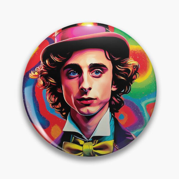Artikelvorschau, Timothée Chalamet as Wonka entworfen und verkauft von rubyrabbitmedia.