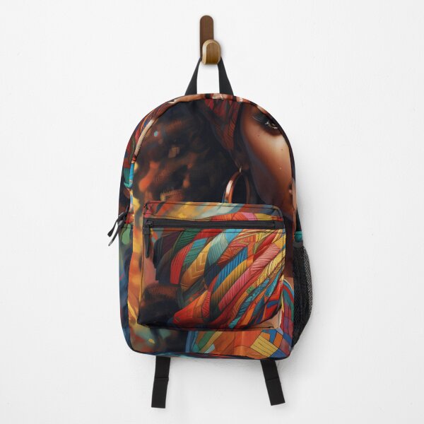 Item preview, Diversity in Radiance: Vibrant Digital Portrait of a Woman designed and sold by ai1art.