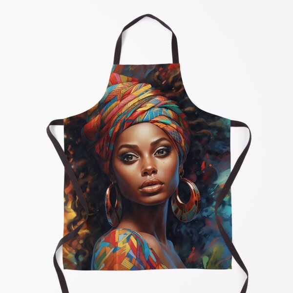 Item preview, Diversity in Radiance: Vibrant Digital Portrait of a Woman designed and sold by ai1art.