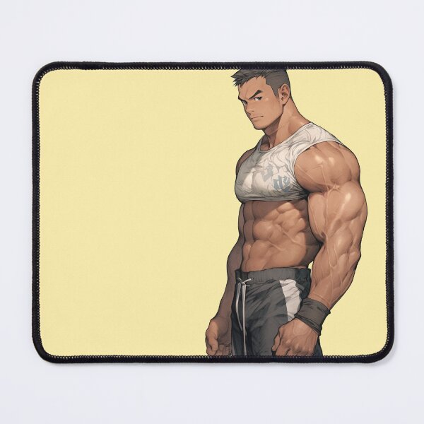 Item preview, anime, illustration, Muscular, physique, masculine, attractive designed and sold by ElliotMus.