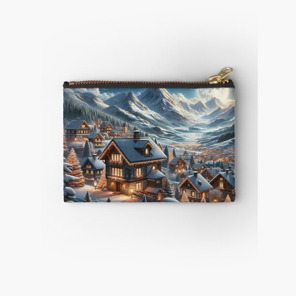 Item preview, Enchanted Winter Moonlight Village designed and sold by RyanBelandres.