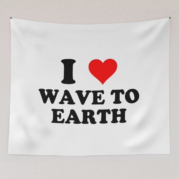 Item preview, I Love Wave To Earth designed and sold by tiscajarva.
