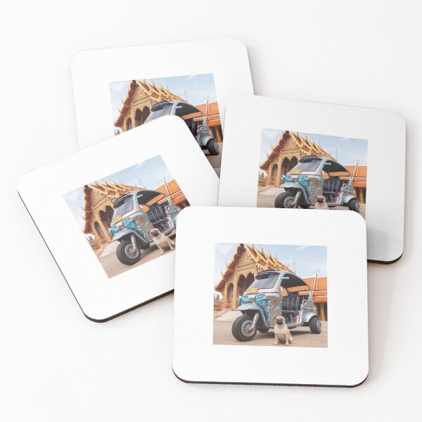 Item preview, Tuk Tuk Thailand and Pug designed and sold by Nuipreecha2519.