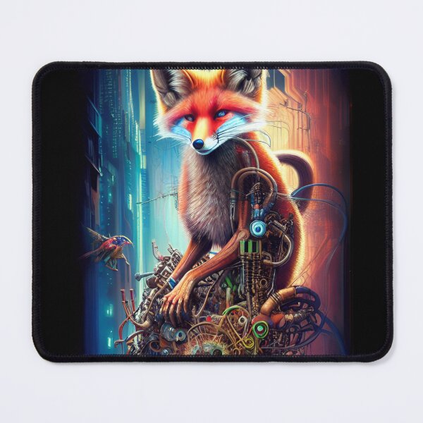 Item preview, Nature.exe #0435 Fox Tech Nest designed and sold by GrumpyMrGrouper.