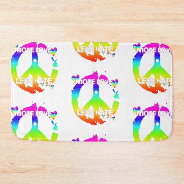 Item preview, PEACE, MORE LOVE, LESS HATE designed and sold by Inked-Attire.