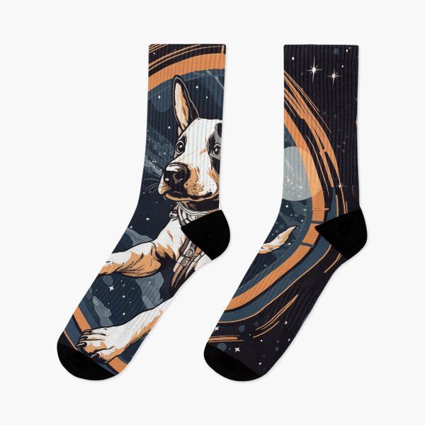Item preview, Bull Terrier in Space designed and sold by TheArtisticJoe.