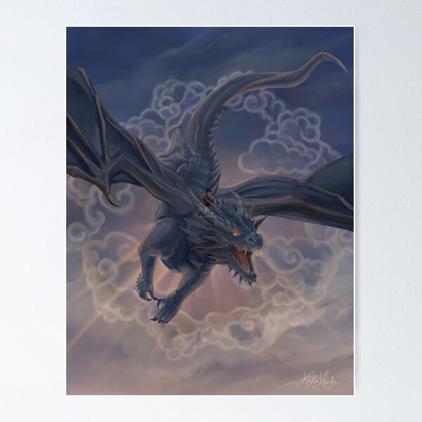 Item preview, Fourth Wing Xaden and Sgaeyl  designed and sold by Kaylahardyart.