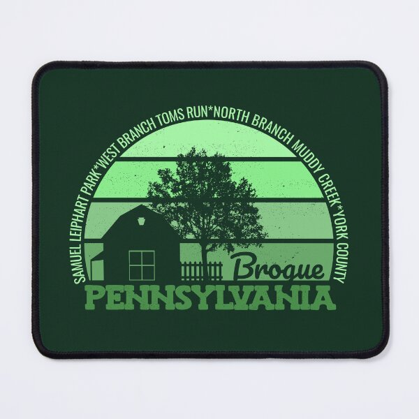 Item preview, Brogue Pennsylvania Sunset Retro Vintage Local Pride Logo designed and sold by CRHPOD20.