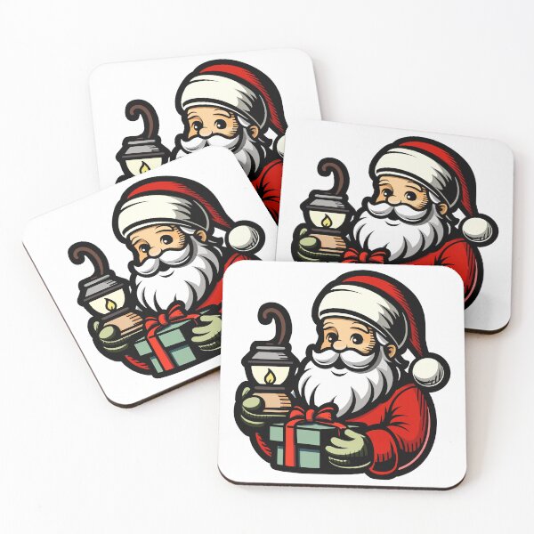 Item preview, Jolly Santa with Lantern and Gift designed and sold by RyanBelandres.