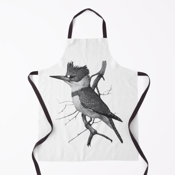 Item preview, Black And White Belted Kingfisher designed and sold by TheAnimalZ00.