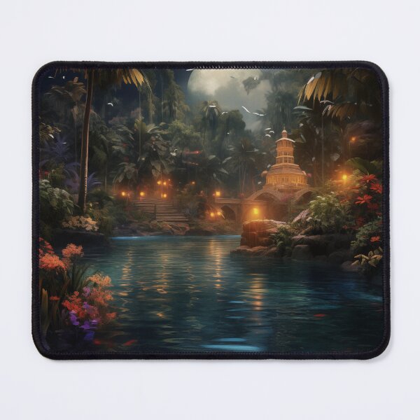 Item preview, oasis in the night time designed and sold by Your Dreams SHOP.