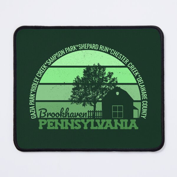 Item preview, Brookhaven Pennsylvania Sunset Retro Vintage Local Pride Logo designed and sold by CRHPOD20.