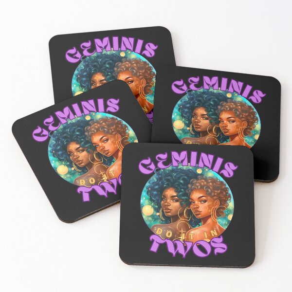 Item preview, Geminis Do It In Twos. gemini constellation designed and sold by ZodiacWonders.