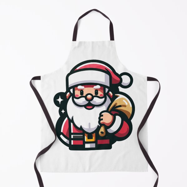 Item preview, Cheerful Santa with Sack of Presents designed and sold by RyanBelandres.