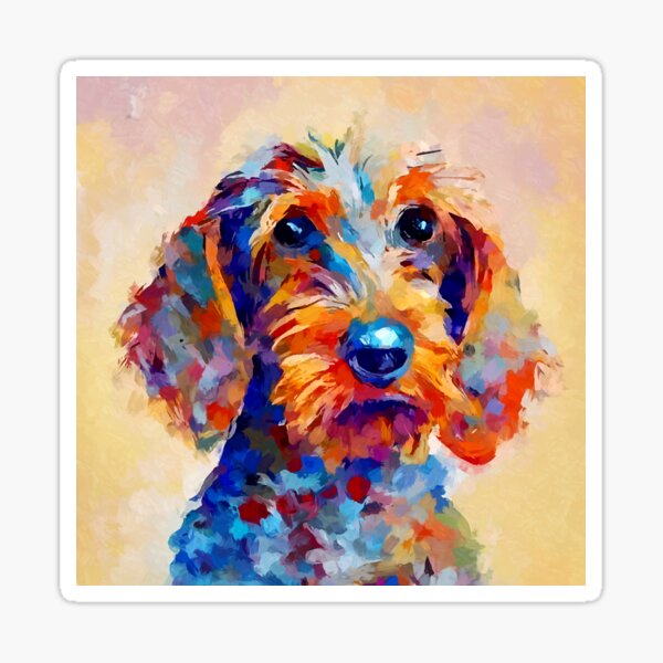 Item preview, Wire Haired Dachshund designed and sold by ChrisButler.