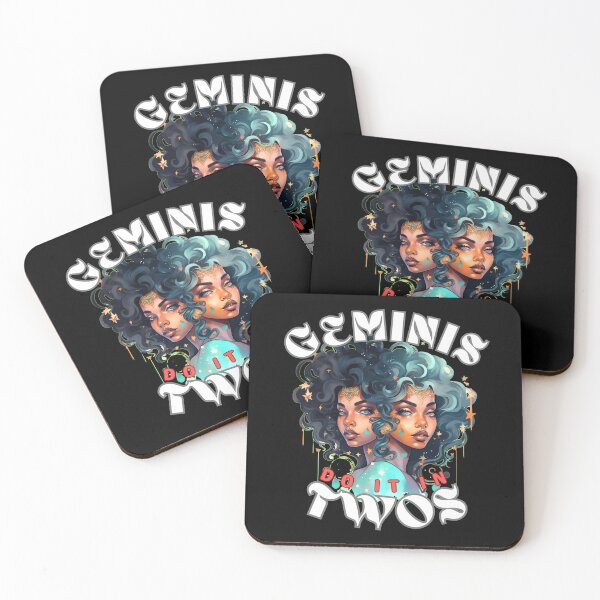 Item preview, Geminis Do It In Twos. gemini sayings designed and sold by ZodiacWonders.
