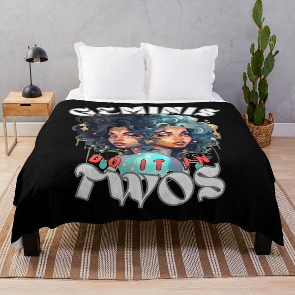 Item preview, Geminis Do It In Twos. gemini sayings designed and sold by ZodiacWonders.