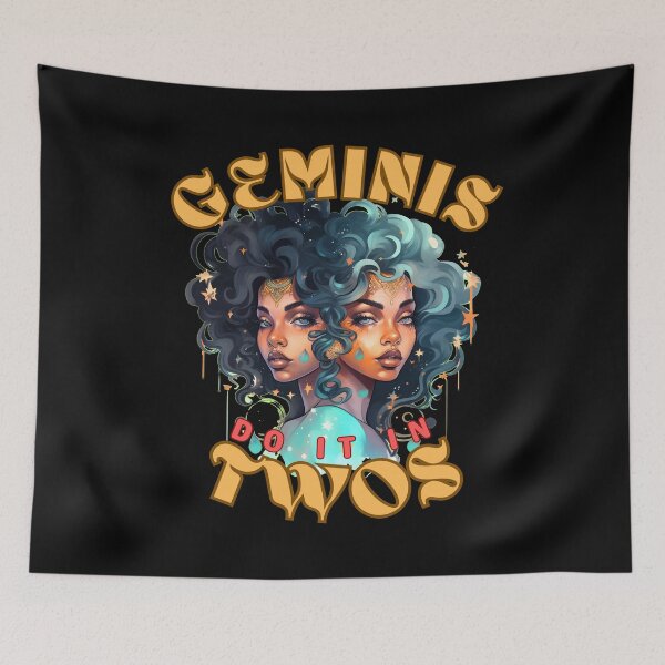 Item preview, Geminis Do It In Twos. gemini funny designed and sold by ZodiacWonders.
